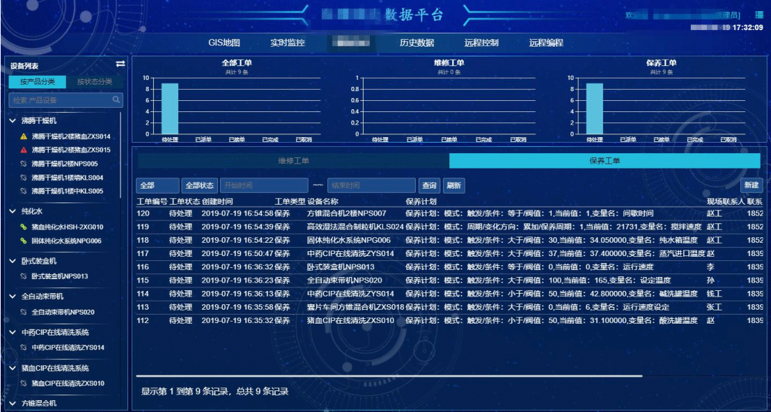 制藥設備管理系統